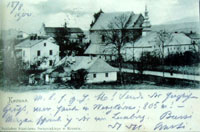 KROSNO - widok od poudnia; Nakad: Stanisaw wietnicki ok 1900