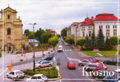 KROSNO - Plac Kostytucji 3 Maja. Fot: Janusz Kubit; WYD: Roksana