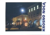 KROSNO - Fragment Rynku noc; FOT: R. Barski; WYD: Ruthenus - Krosno 1999