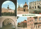 KROSNO - Rynek, Koci Franciszkanw, Kamienica Wjtowska, Podcienia, ul. Staszica; FOT: P. Krassowski, M. Raczkowski; WYD: KAW 1978 