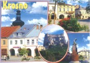KROSNO - Rynek, pomnik ukasiewicza; ODRZYKO - zamek; FOT: R. Gauer; WYD: Kamera Koobrzeg